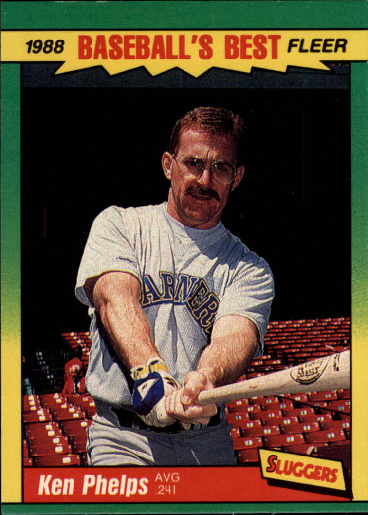1988 Fleer Sluggers/Pitchers Baseball Cards    029      Ken Phelps